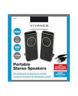 Altavoces 2.0 USB 4W Vivanco