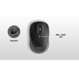 Portátil de segunda mano | Ratón inalámbrico recargable Trust Yvi | recompra.shop