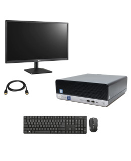 Portátil de segunda mano | Pack HP Prodesk Intel i5 + Monitor LG 22" + Accesorios | recompra.shop