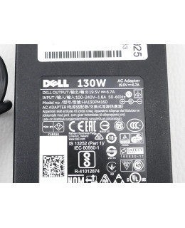 Portátil de segunda mano | Cargador original DELL 130W - 19,5V - 6,7A | recompra.shop