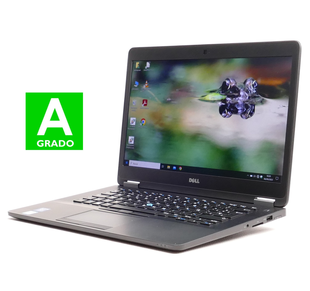 Portátil de segunda mano | Dell Latitude 7470 - i5-6300U - 8GB - 256GB SSD - 14" | recompra.es