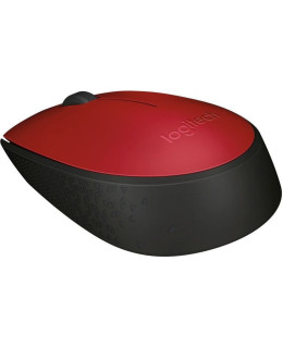 Portátil de segunda mano | Ratón inalámbrico Logitech M171 rojo | recompra.shop
