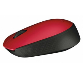 Portátil de segunda mano | Ratón inalámbrico Logitech M171 rojo | recompra.shop
