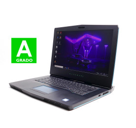 Portátil de segunda mano | Dell Alienware 15 R3 - i7-6700HQ - 16GB - 512GB SSD + 1TB - GTX 1070 - 15,6" | recompra.es