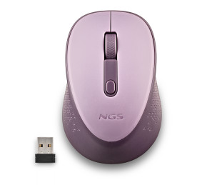 Ratón óptico inalámbrico NGS DEW LILAC | recompra.shop