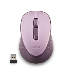 Ratón óptico inalámbrico NGS DEW LILAC | recompra.shop