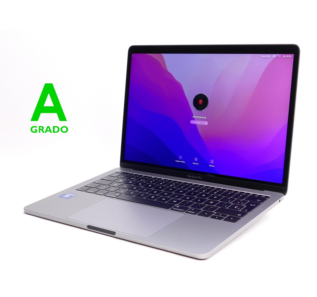 Portátil de segunda mano | Apple MacBook Pro 13 2016 - Intel i5 - 8GB - 512GB SSD - 13,3" | recompra.shop