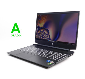 Portátil de segunda mano | HP Gaming 15-ec2004ns - Ryzen 7 5800H - 16GB - 512GB SSD - GTX 1650 - 15,6" | recompra.shop