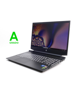 Portátil de segunda mano | HP Gaming 15-ec2004ns - Ryzen 7 5800H - 16GB - 512GB SSD - GTX 1650 - 15,6" | recompra.shop