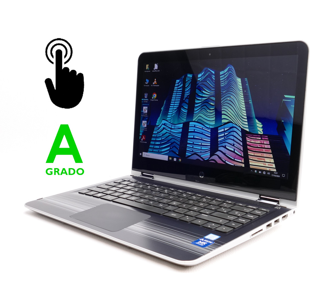 Portátil de segunda mano | HP X360 13-u107ns - i5-7200U - 12GB - 480GB SSD - 13,3" táctil | recompra.shop
