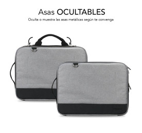 Portátil de segunda mano | Maletín Subblim Advance Sleeve 13,3" - 14" gris | recompra.shop