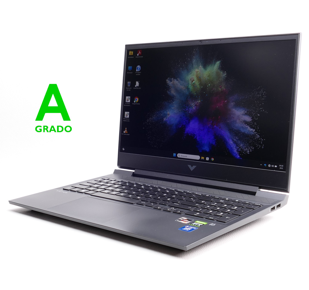 Portátil de segunda mano | HP Victus 16-e0027ns - Ryzen 7 5800H - 16GB - 512GB - RTX 3050 - 16" | recompra.shop
