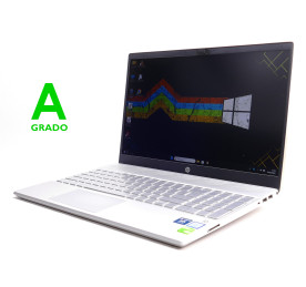 Portátil de segunda mano | HP 15-cs0011ns - i7-8550U - 16GB - 256GB + 1TB - MX150 - 15,6" | recompra.shop