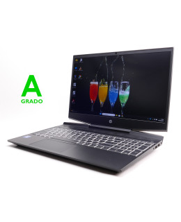Portátil de segunda mano | HP Gaming 15-dk0003ns - i7-9750H - 16GB - 512GB SSD - GTX 1650 - 15,6" | recompra.shop