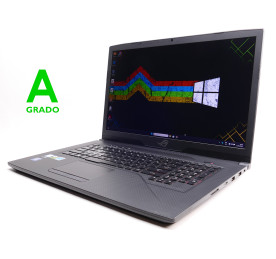 Portátil de segunda mano | Asus ROG Strix Scar GL703GM - i7-8750H - 32GB - 256GB + 1TB - GTX 1060 - 17,3" | recompra.shop